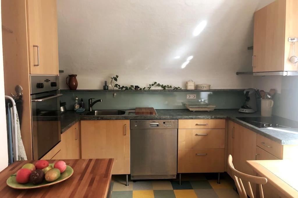 Gemuetliche Ferienwohnung Auf 2 Etagen Mit Dachterrasse 반겐임알가우 외부 사진
